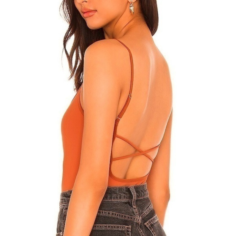 Free People Strappy Basique Bodysuit NWOT